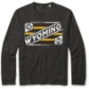 Wyoming Cowboys Reclaim L/S Tee – Heather Black