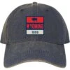 Wyoming State Flag Old Favorite Adjustable Hat – Navy