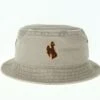 Wyoming Cowboys Relaxed Twill Bucket Hat – Khaki