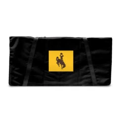 Wyoming Cowboys Cornhole Carrying Case – Black