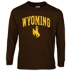 Wyoming Cowboys Traditional L/S Tee – Brown