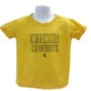Wyoming Cowboys Infant Athletic Tee – Gold