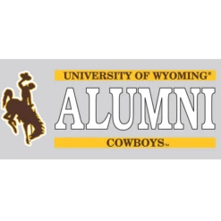 Wyoming Cowboys 6″ Alumni Decal