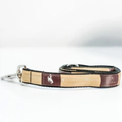 Wyoming Cowboys University Of Wyoming Pet Leash – Brown/Gold
