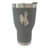 Wyoming Cowboys 30oz 2in1 Insulated Tumbler – Grey