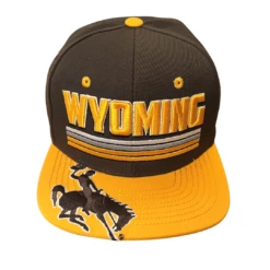 Wyoming Cowboys Pitch A Fit Youth Hat – Brown -Sport Clothing Shop 60224 2
