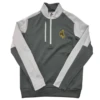 Wyoming Cowboys 1/4 Zip Jacket – Carbon Grey/Silver