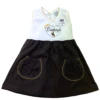 Wyoming Cowboys Infant And Toddler Dress – Brown/White