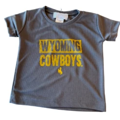 Wyoming Cowboys Infant S/S Tee – Smoke