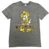 Wyoming Cowboys Pistol Pete Tee S/S – Grey