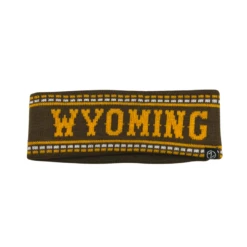 Wyoming Cowboys End Zone Headband – Brown