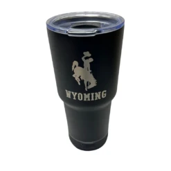 Wyoming Cowboys Speaker 28 Oz. Tumbler – Black