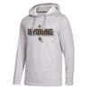 Adidas Wyoming Cowboys Power Hood – Grey Heather