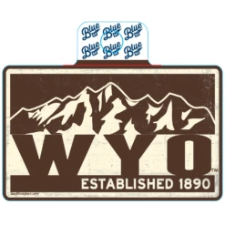 Wyoming WYO Established Decal