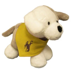 Wyoming Cowboys 6″ Puppy With Bandana