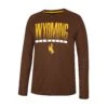 Wyoming Cowboys Takagi L/S Tee – Brown