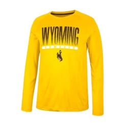 Wyoming Cowboys Takagi L/S Tee – Gold