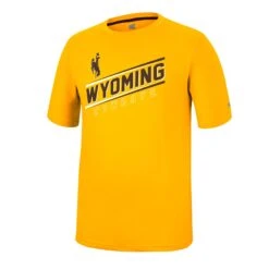 Wyoming Cowboys McFiddish S/S Tee – Gold