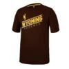 Wyoming Cowboys Dual Blend S/S Tee – Brown