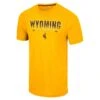 Wyoming Cowboys Ticking Like This S/S Tee – Gold