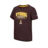 Wyoming Cowboys Toddler Sphynx S/S Tee – Brown