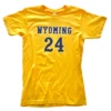 Wyoming Cowboys Hunter Maldonado Jersey #24 S/S Tee – Gold