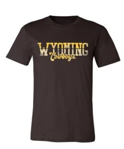 Wyoming Cowboys Women’s Josie S/S Tee – Brown