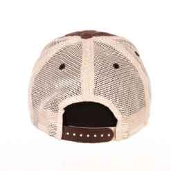 Wyoming Cowboys University Script Hat – Brown/White -Sport Clothing Shop WYOUNV0110 Straight Back scaled 1