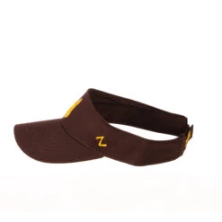 Wyoming Cowboys Visor – Brown -Sport Clothing Shop WYOVSR0020 Straight Left scaled 1