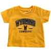 Wyoming Cowboys Infant Toni S/S Tee – Gold