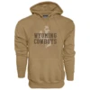 Wyoming Cowboys Sanded Hood – Russett