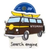 Wyoming Cowboys Search Engine Decal