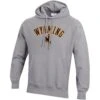 Wyoming Cowboys Reverse Weave Hood – Oxford Heather