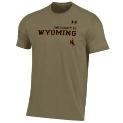 UA Wyoming Cowboys Performance S/S Tee – Feder Tan