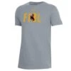 UA Wyoming Cowboys Youth Football S/S Tee – Steel Heather