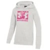 UA Wyoming Cowboys All Day Youth Hood- Silver Heather