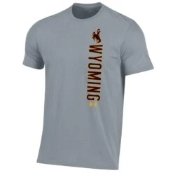 UA Wyoming Cowboys Tech 2.0 S/S Tee – Steel Heather