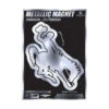 Wyoming Cowboys Metallic Magnet